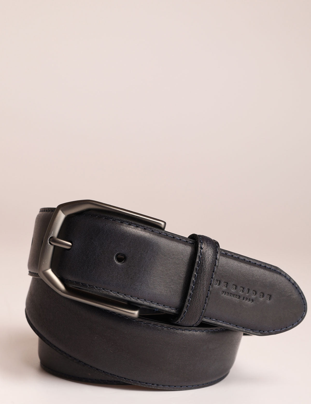 The Bridge Brunelleschi belt with geometric buckle