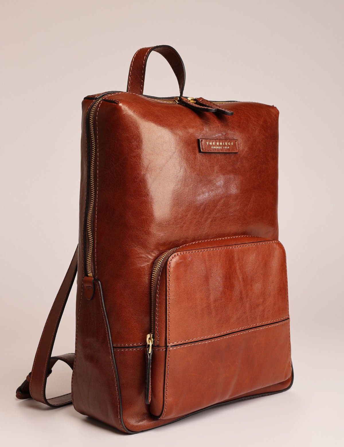The Bridge Iolanda backpack with front pocket