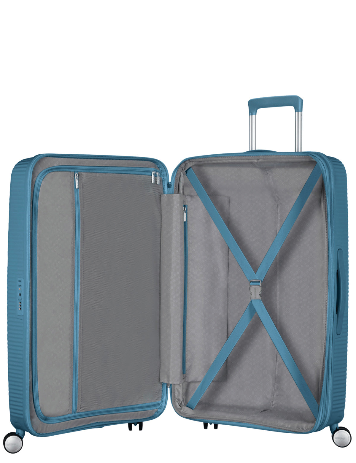 Large American Tourister SoundBox exp 4-wheel trolley size L