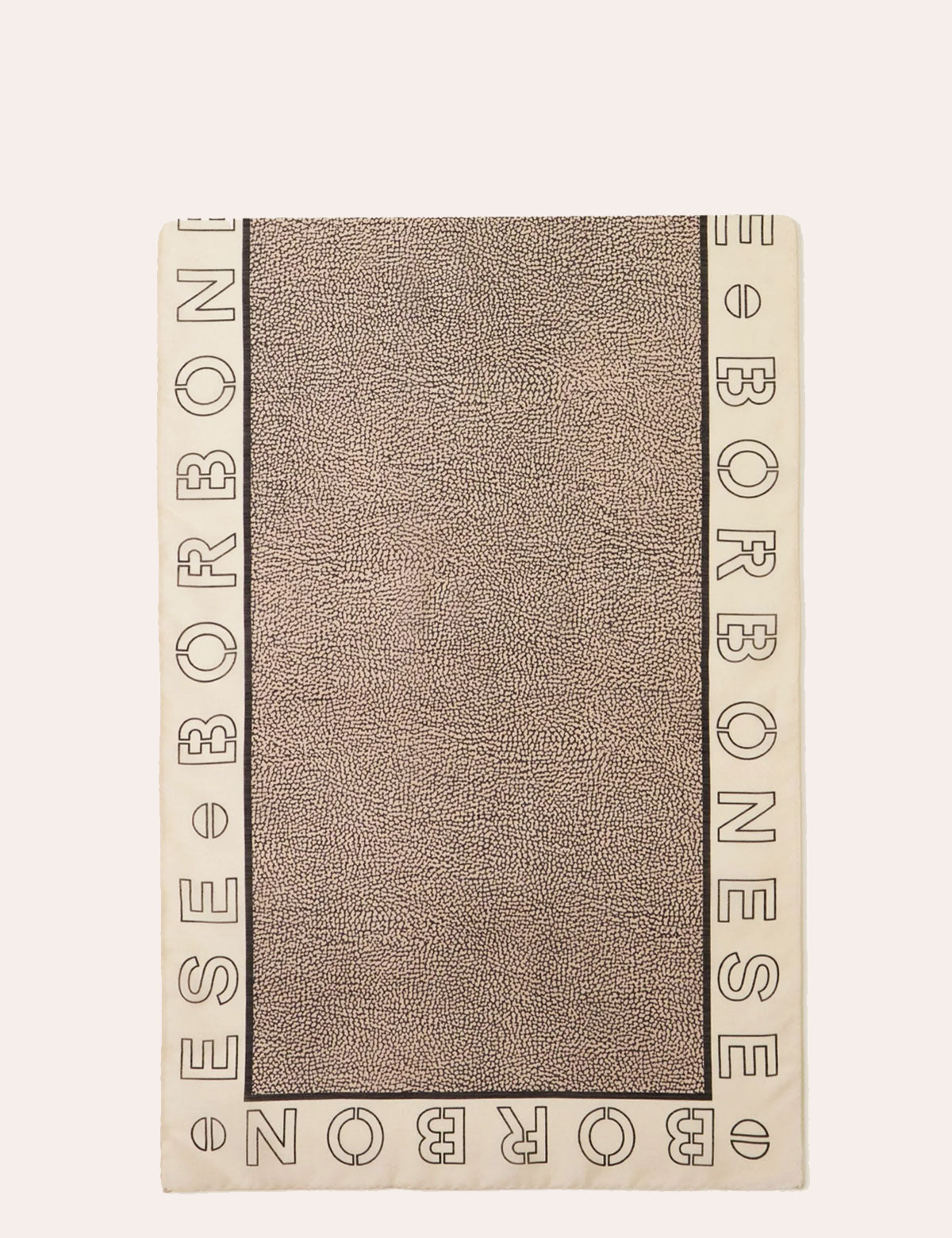 Borbonese scarf in a blend of wool and silk