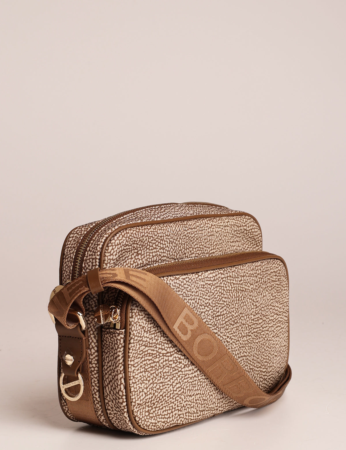 Borbonese Eco Line shoulder bag with pocket
