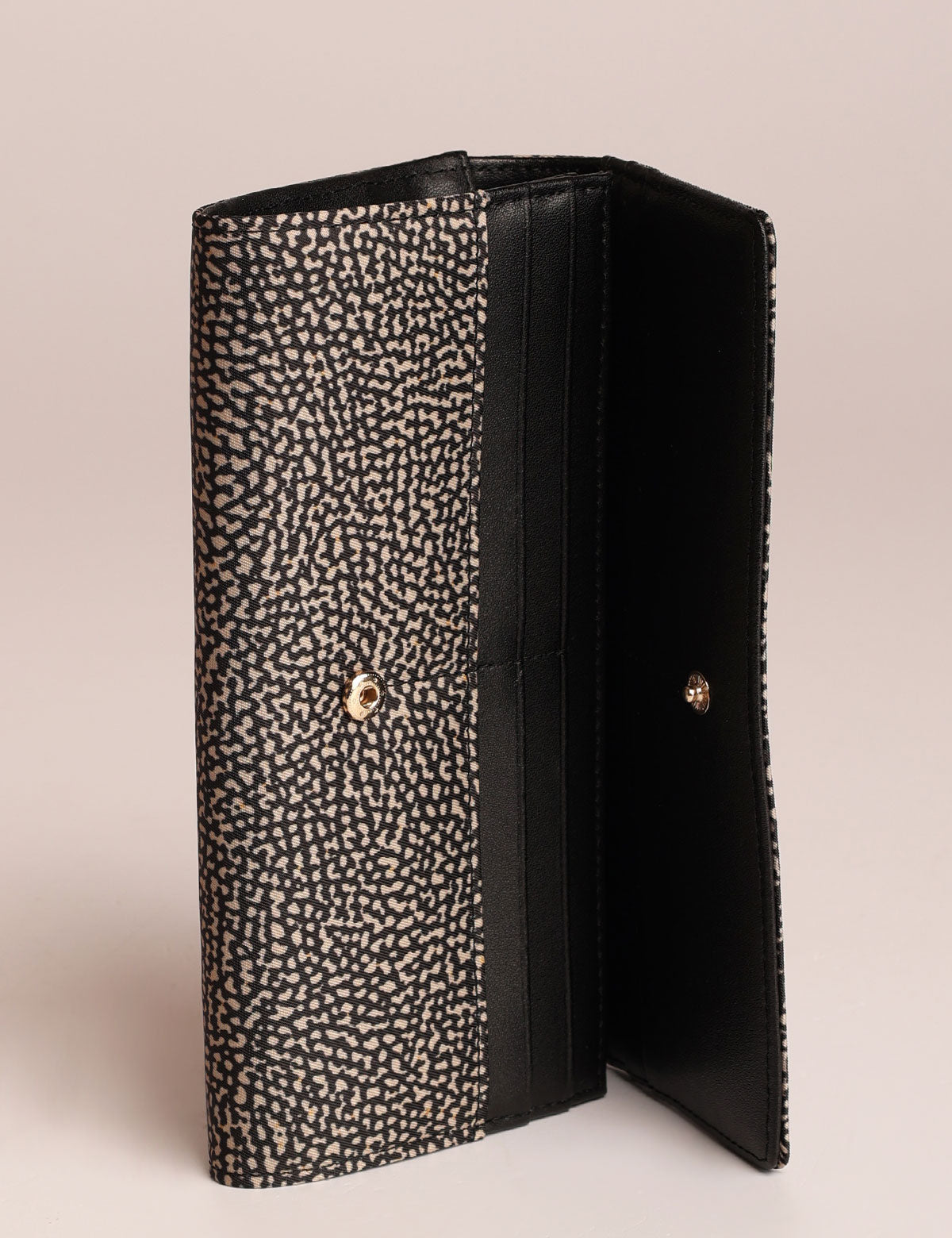 Borbonese long wallet with flap