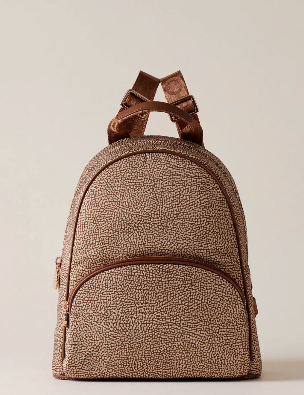 Borbonese Eco Line Rucksack mit Vordertasche