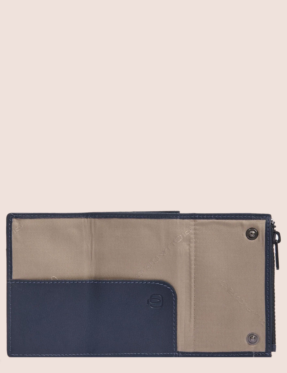 Piquadro Harper card holder with sliding system and coin pocket