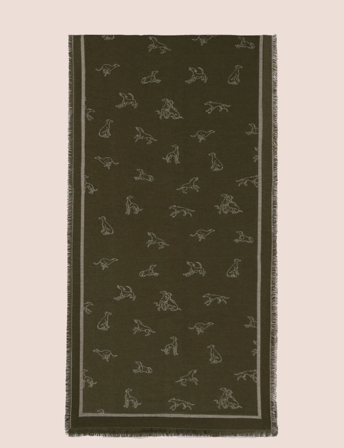 Trussardi Gentle Society two-tone stole