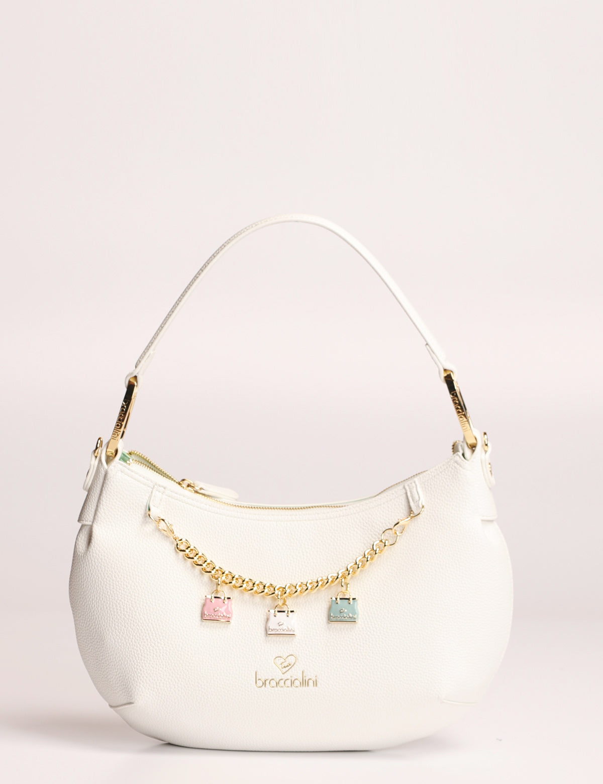 Borsa a spalla Braccialini Beth con charms