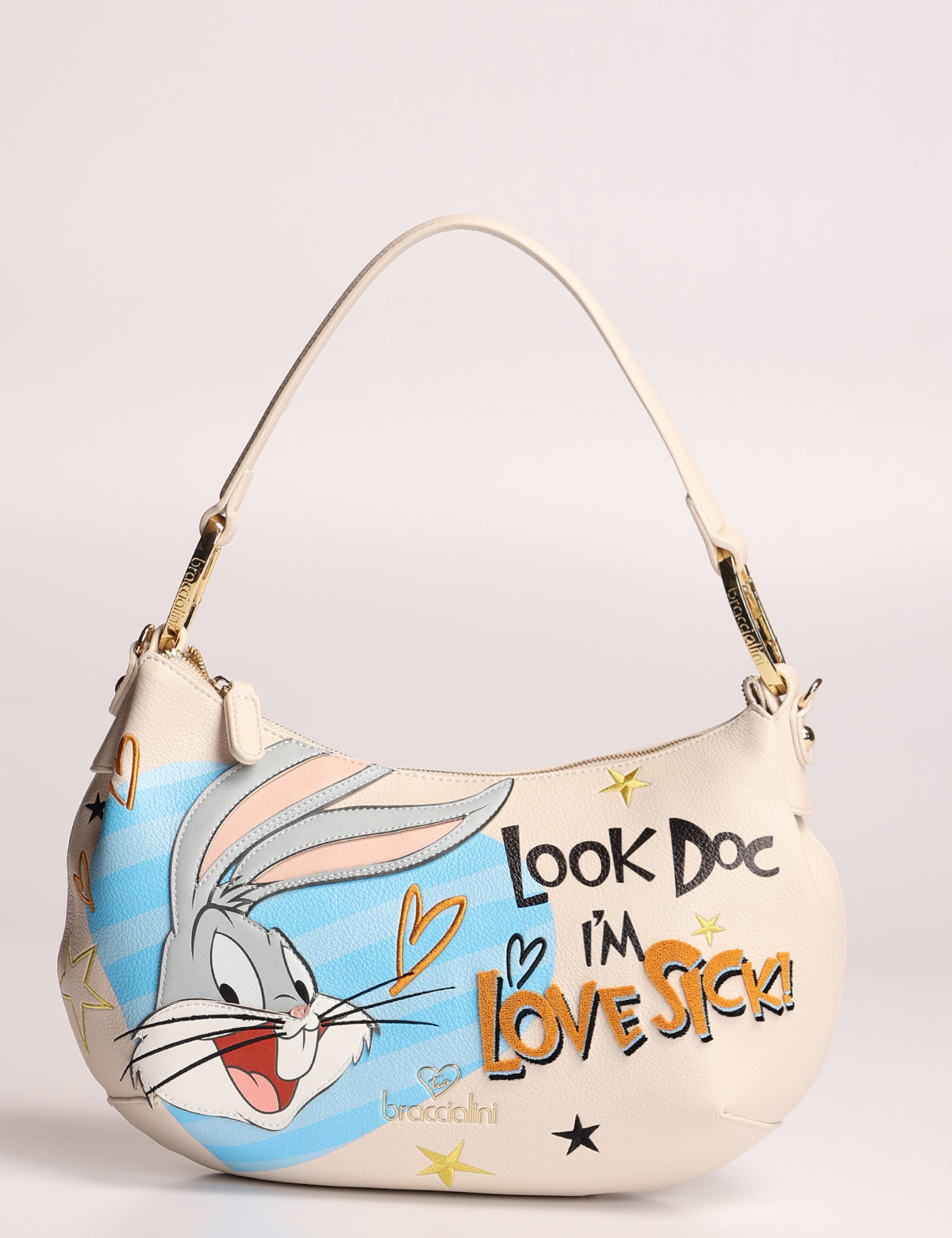 Borsa a spalla Braccialini Amy LT Bugs Bunny