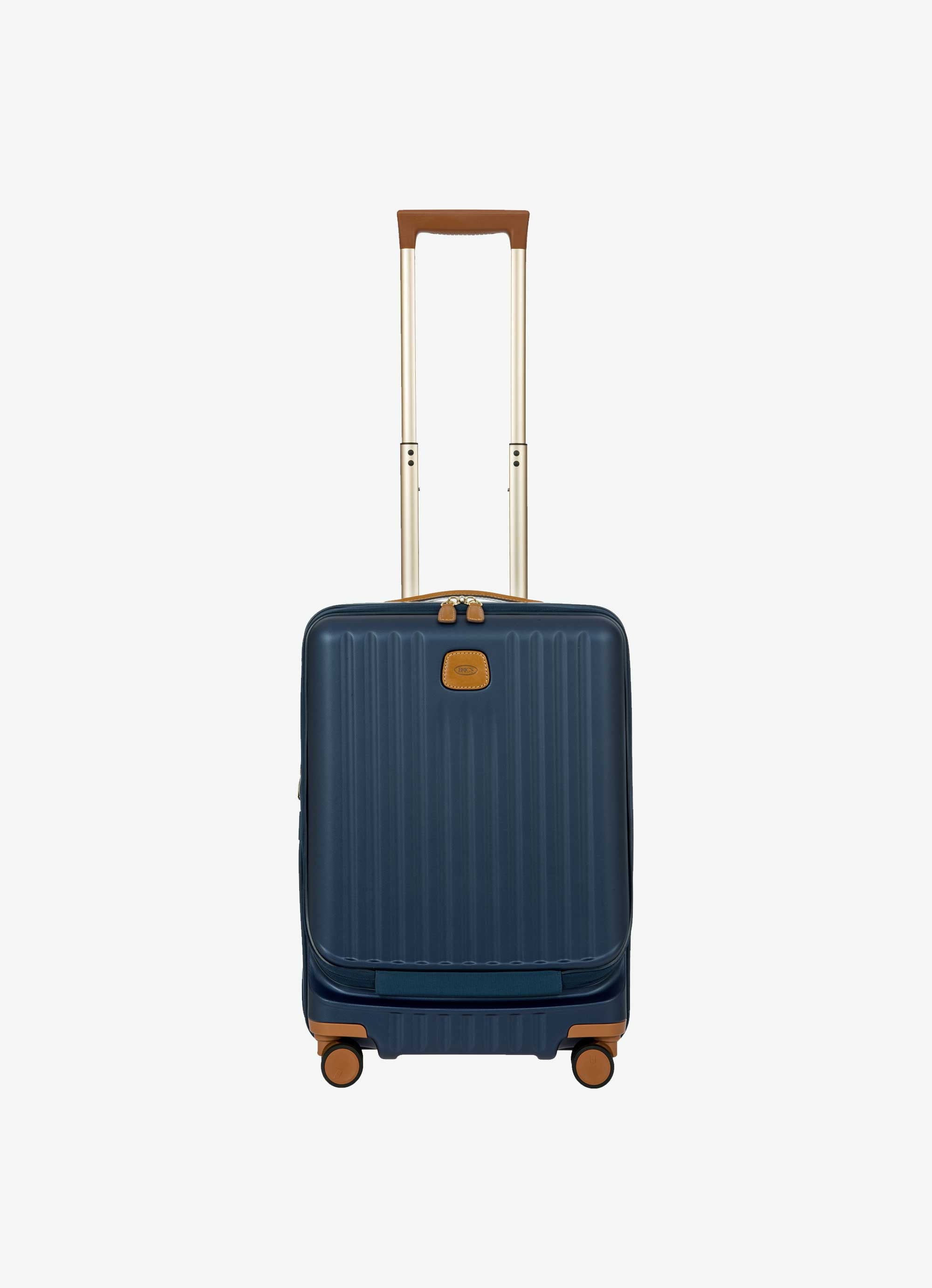 Bric's Capri 4-wheel cabin trolley with front pocket