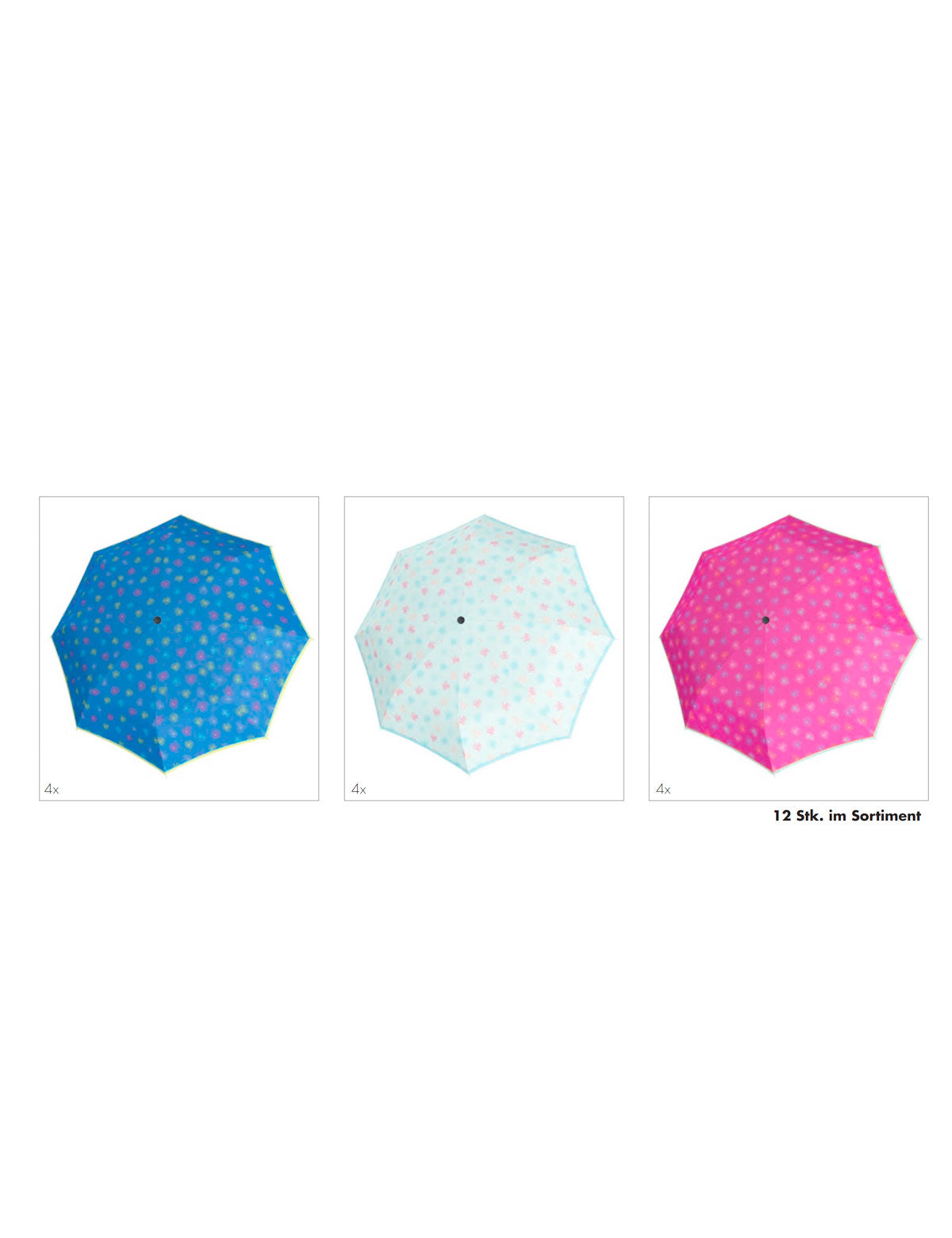Derby Hit Mini Daisy Assorted Umbrella