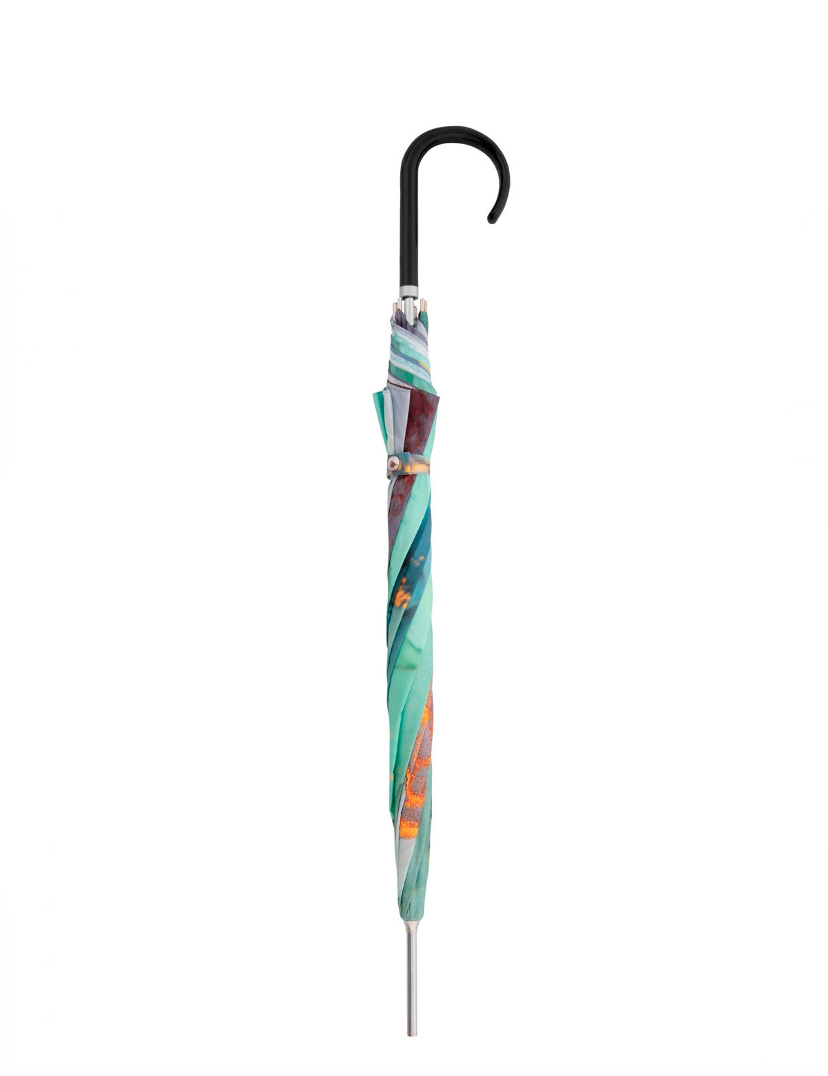 Doppler Carbonsteel Long AC Marble Blue Umbrella