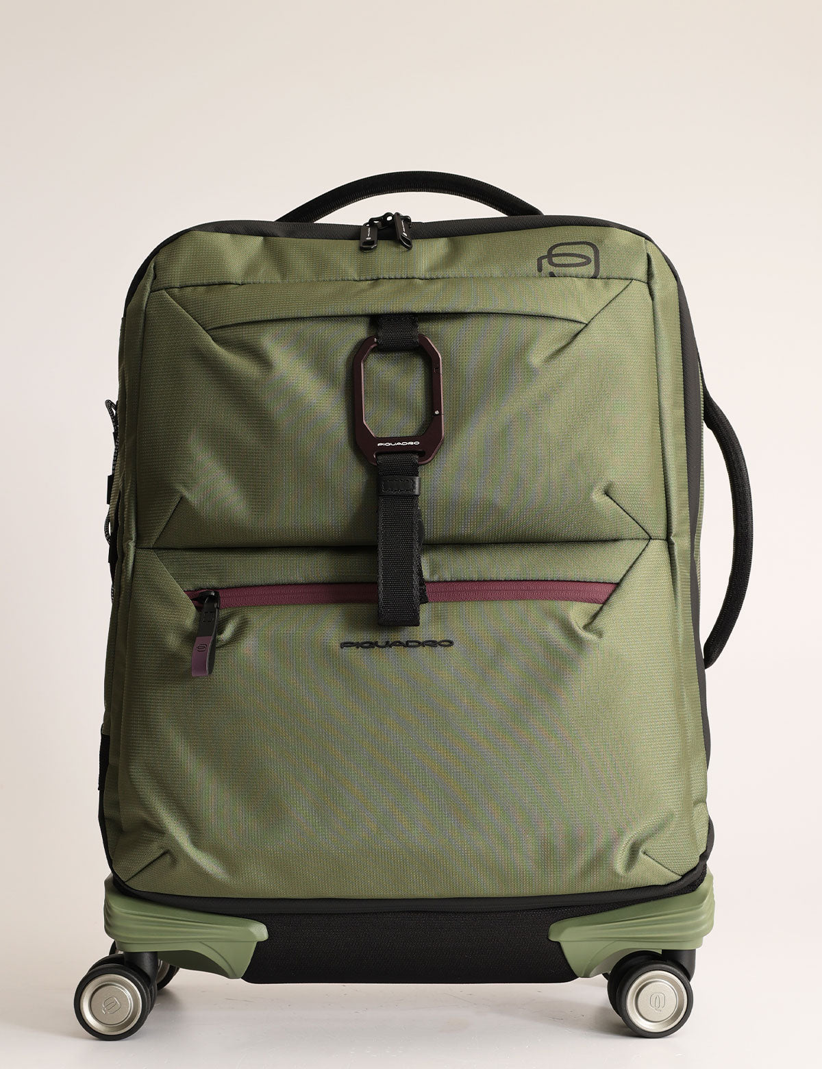 Trolley cabina Piquadro Corner ruote in tessuto riciclato