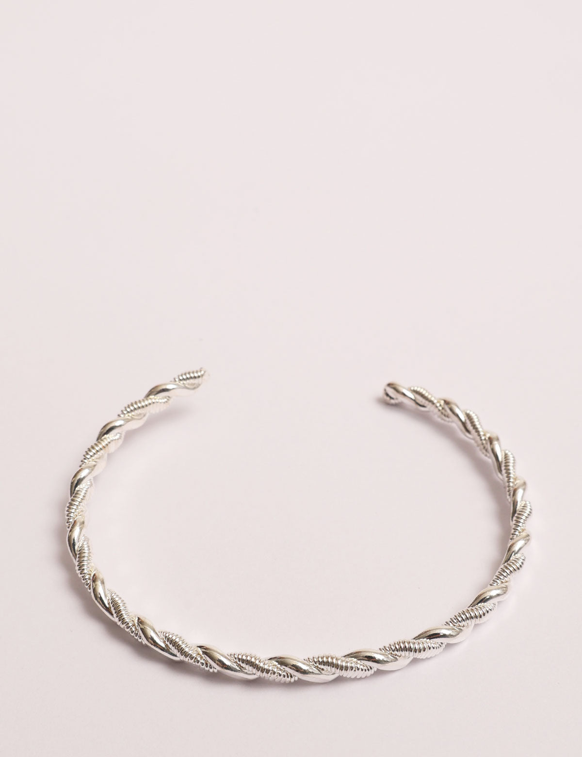 Sing a Song geflochtenes Basssaitenarmband Argent clair