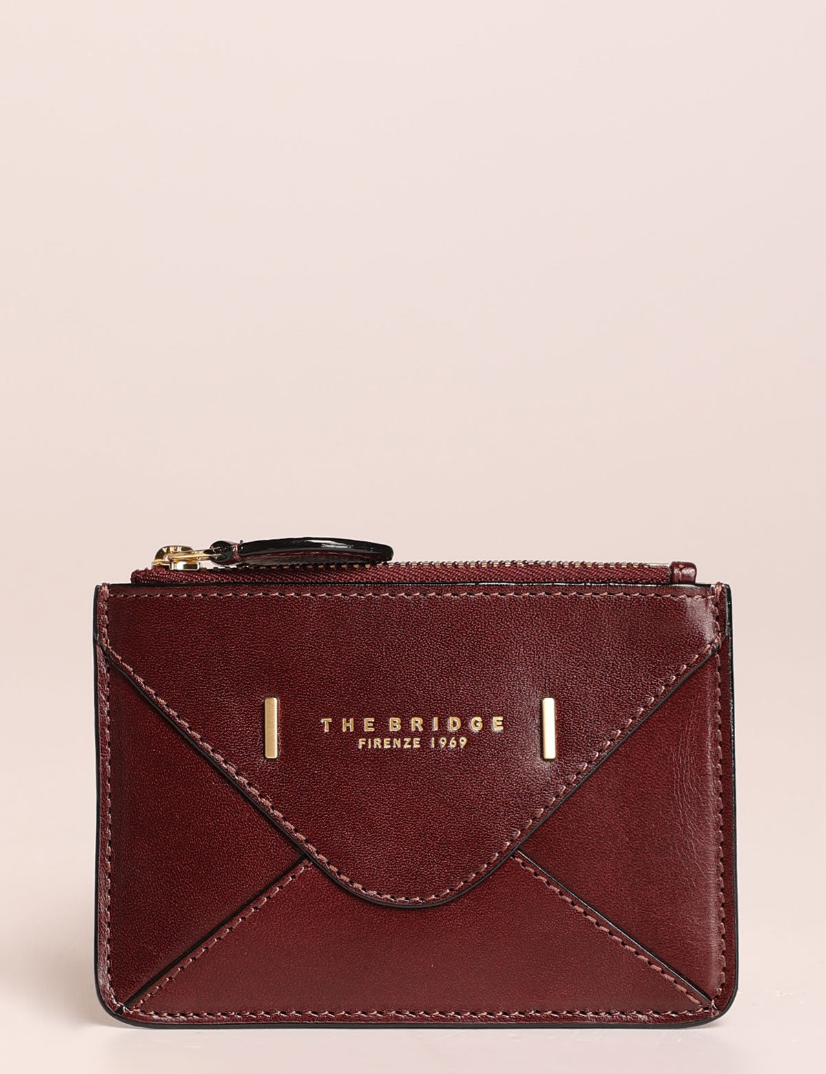 Portacarte The Bridge Frida sottile con zip