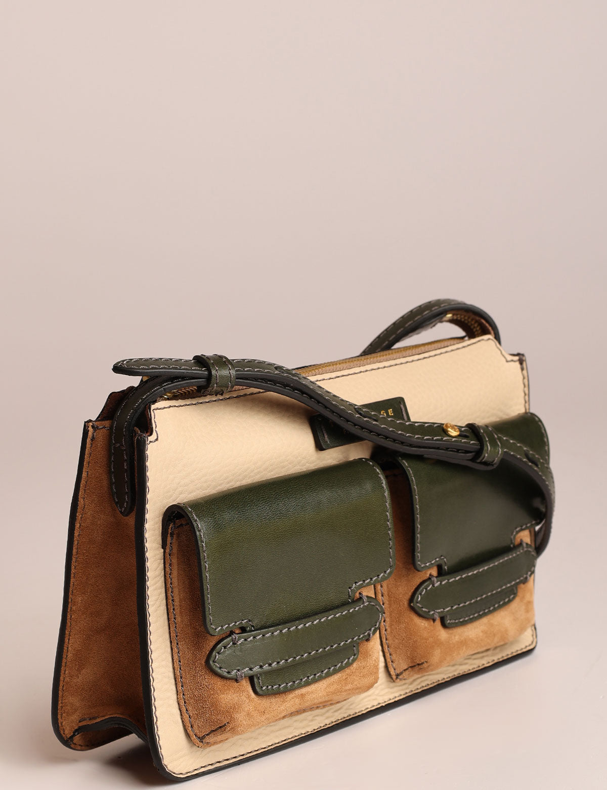 Tracolla The Bridge Lucrezia Wow con tasche frontali