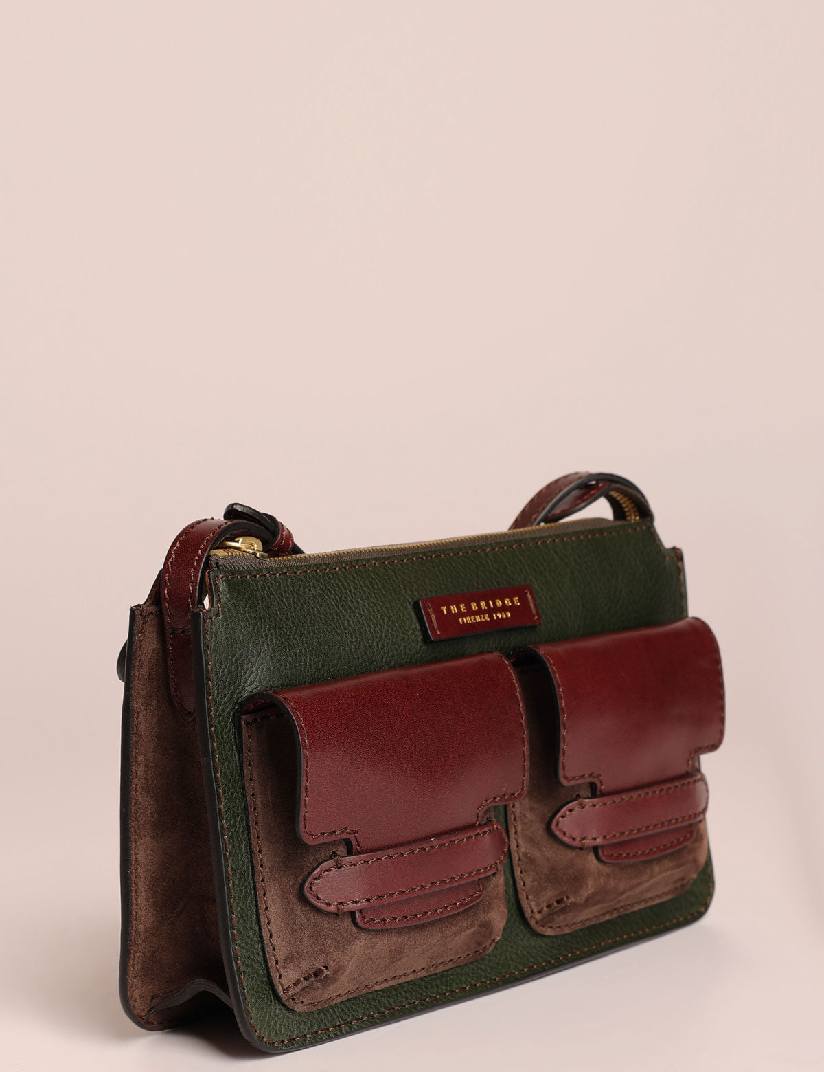 The Bridge Lucrezia Wow shoulder bag with front pockets