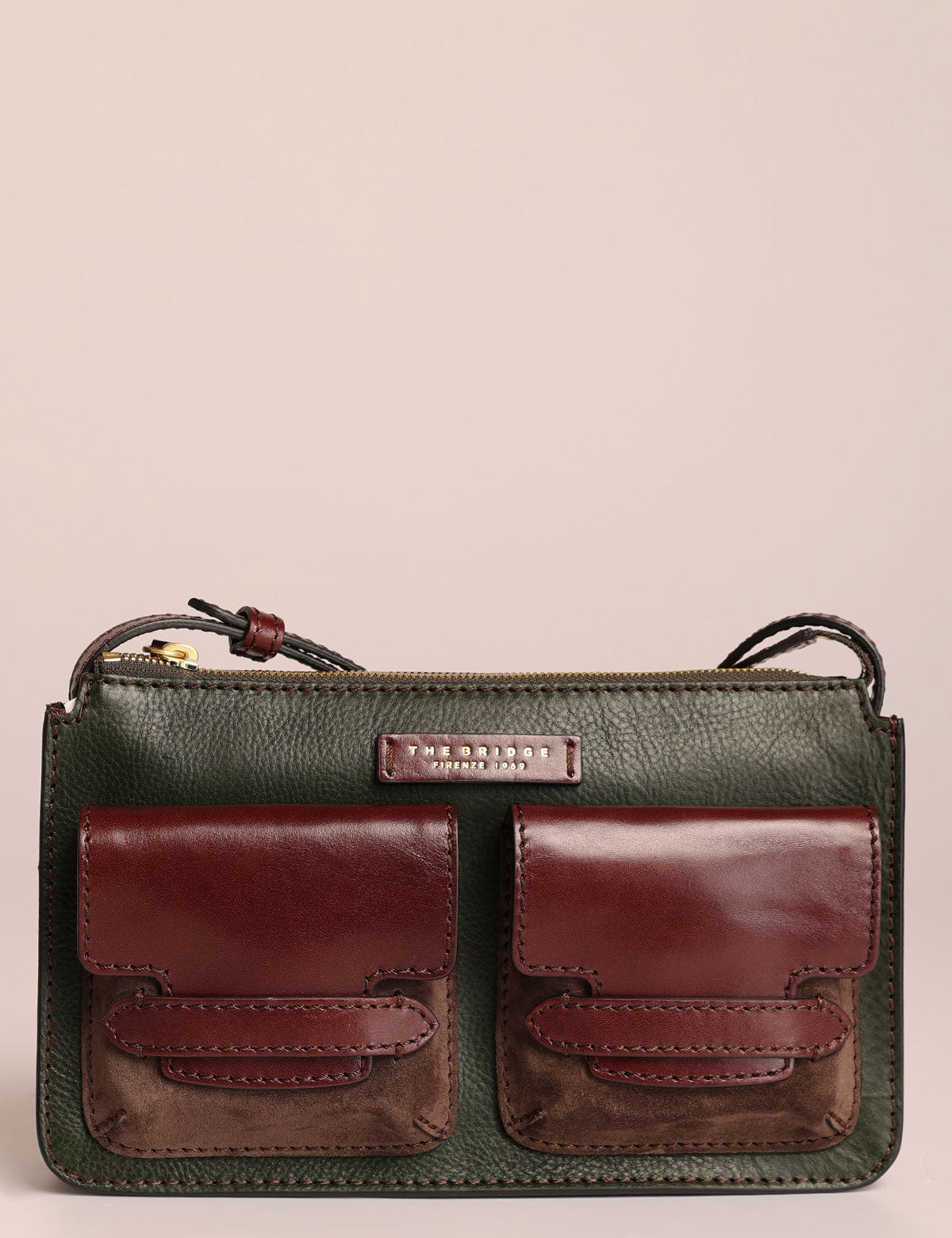 The Bridge Lucrezia Wow shoulder bag with front pockets