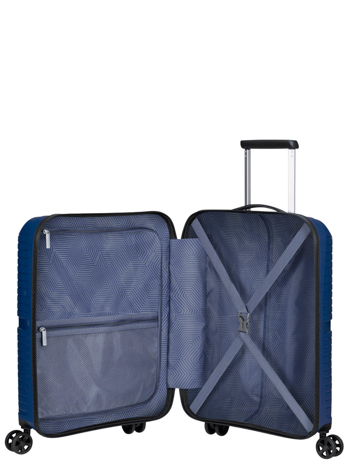 Bagaglio a mano American Tourister Airconic 4 ruote misura S con tasca