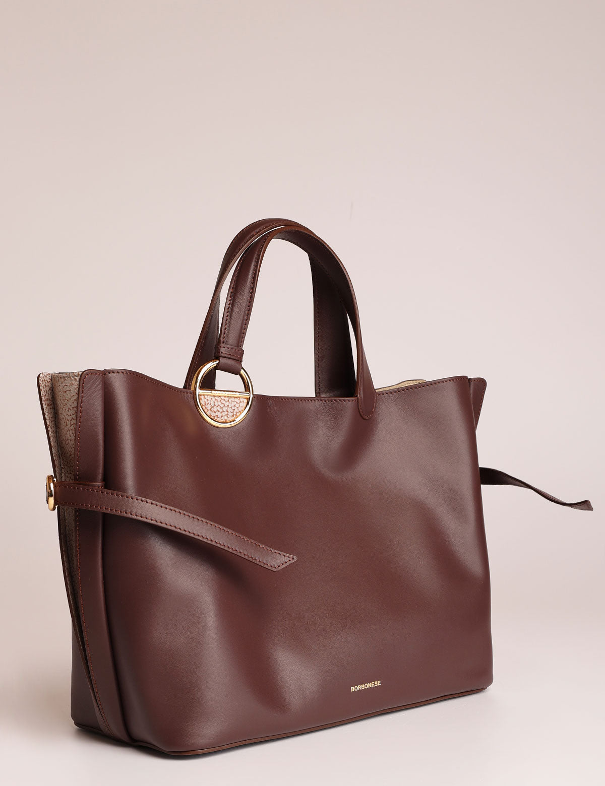 Borsa a mano Borbonese Bridle media