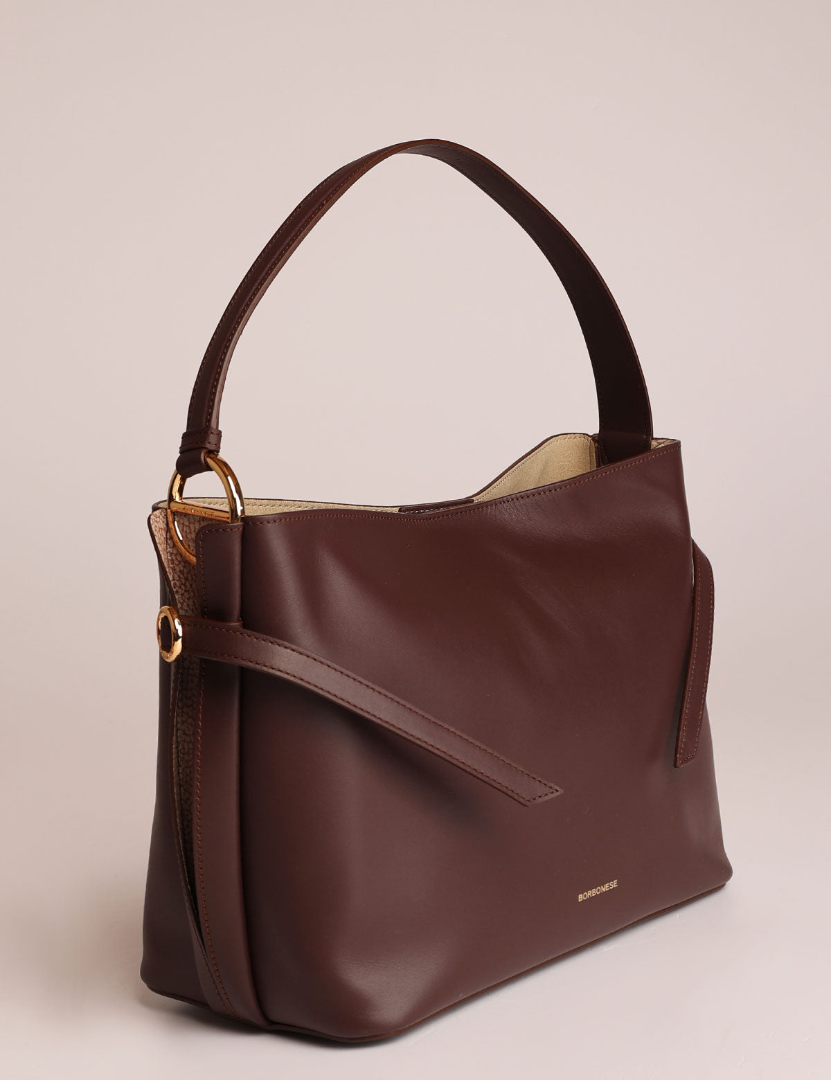 Secchiello Borbonese Bridle medio con pochette