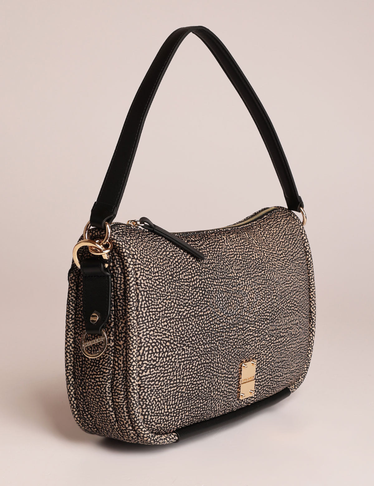 Borsa a spalla Borbonese Cahier con tracolla