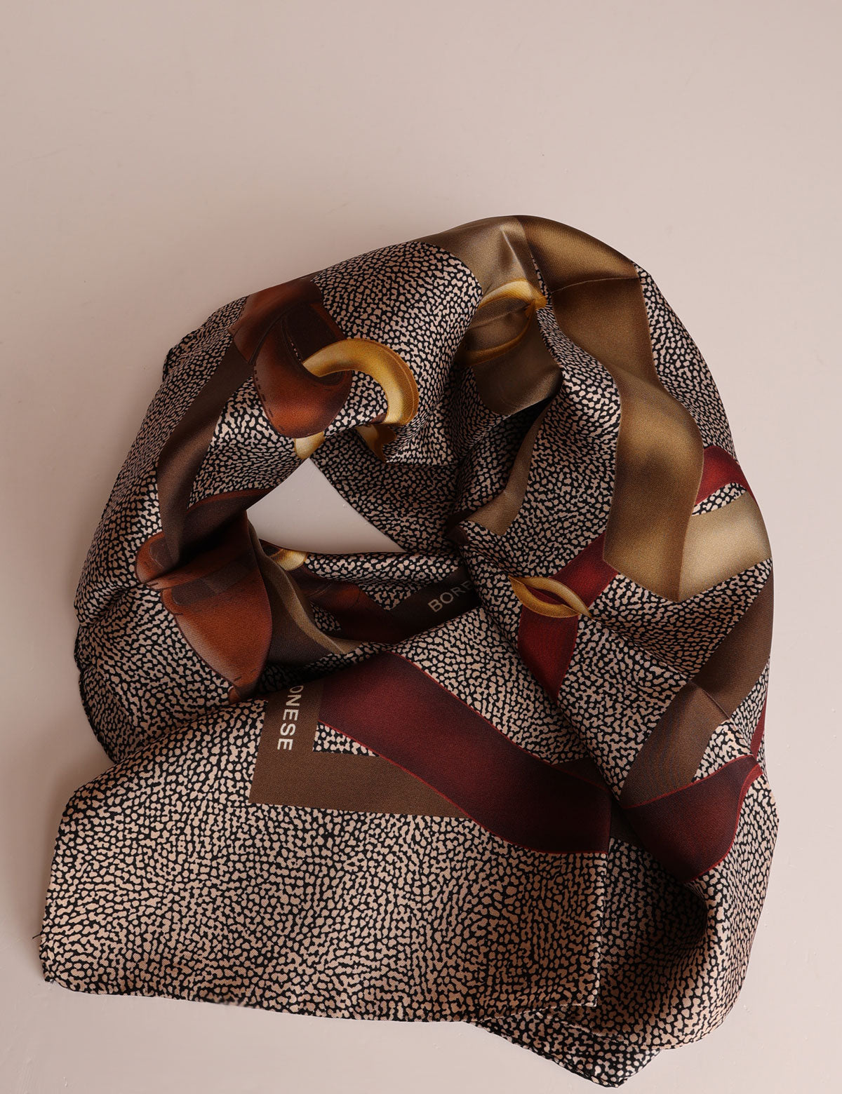 Foulard Borbonese cinghie in seta