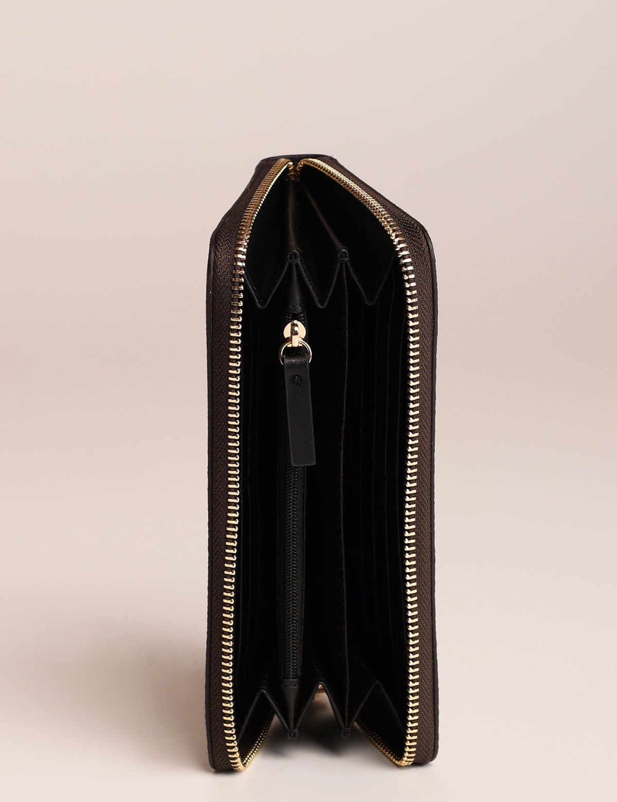 Portafoglio Borbonese Vite Coated grande con zip