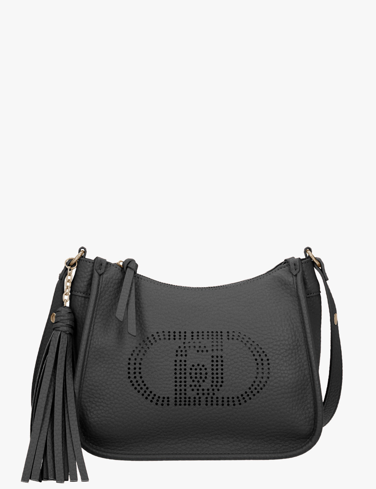 Borsa a spalla Liu Jo Ama con logo traforato