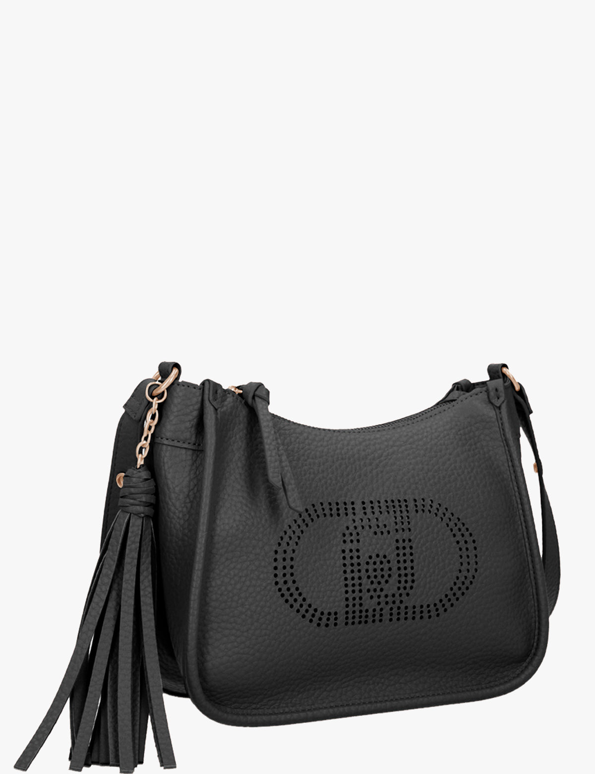 Borsa a spalla Liu Jo Ama con logo traforato