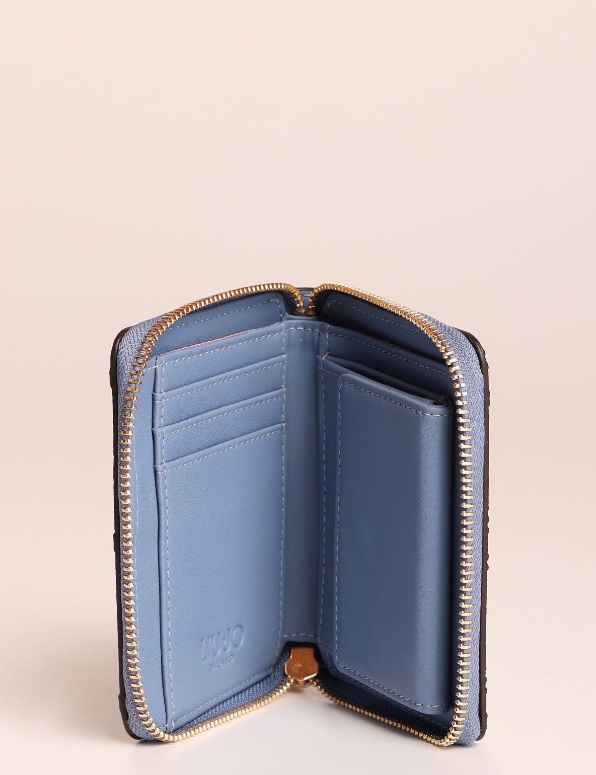 Liu Jo AF5156E0538 SMALL LEATHER GOODS ZIP AROUNG M ECS