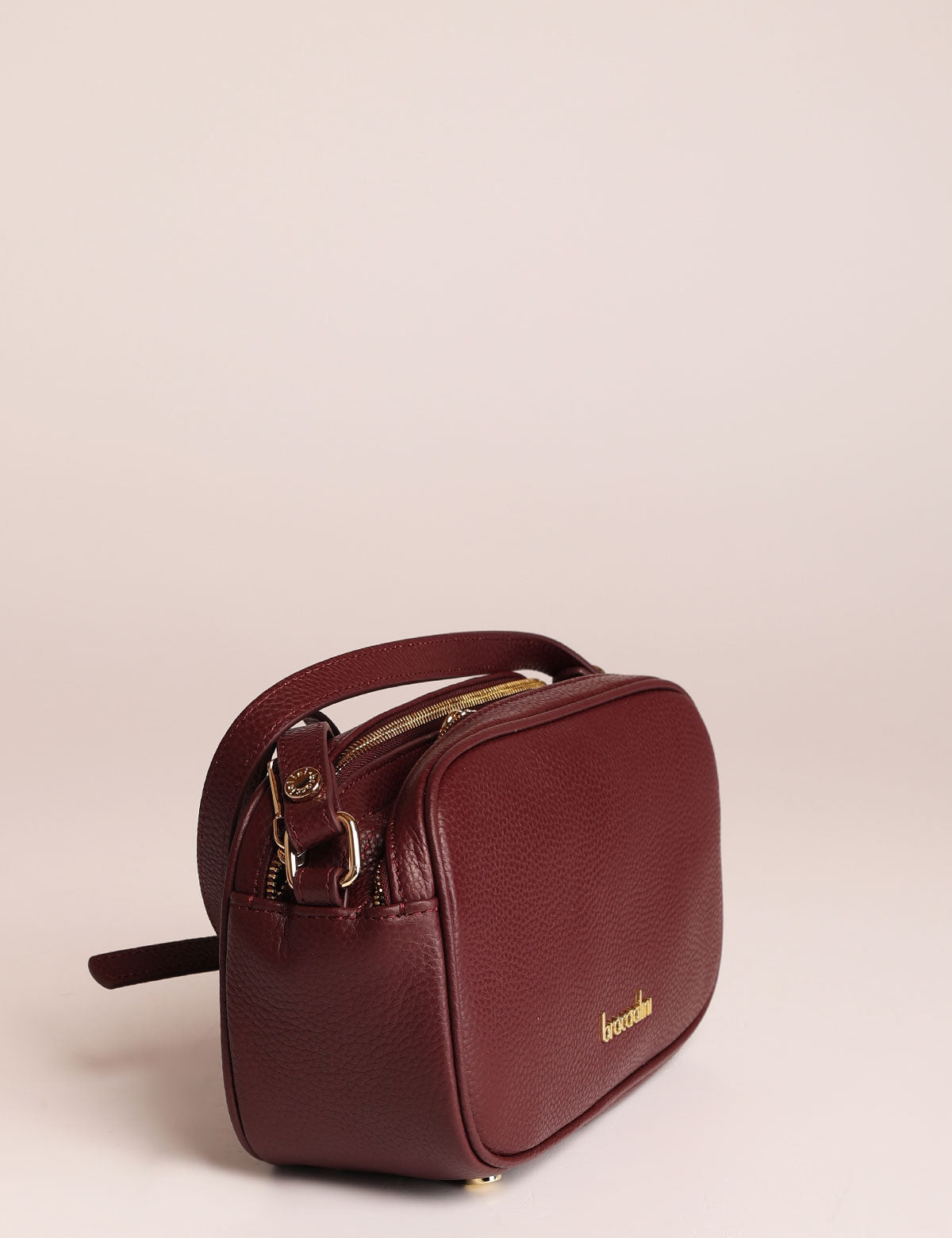 Tracollina Braccialini Jinny Leather doppia zip