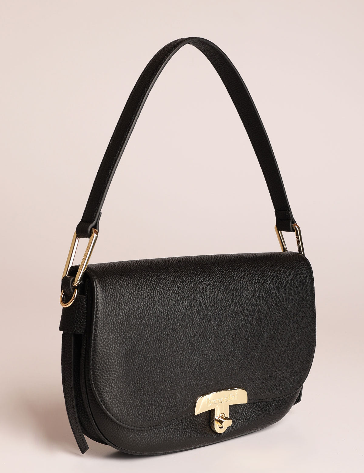 Borsa a spalla Braccialini Michelle con patta