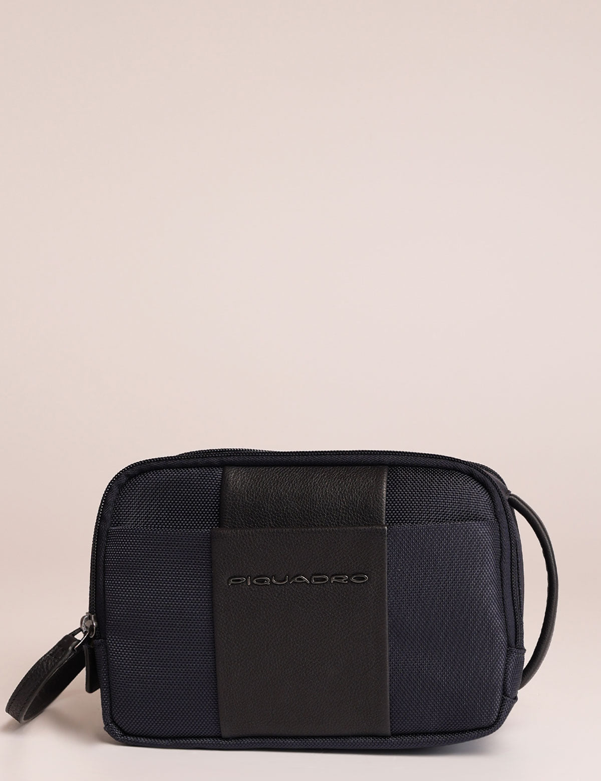 Beauty case Piquadro Brief 2 doppia zip con manichetto