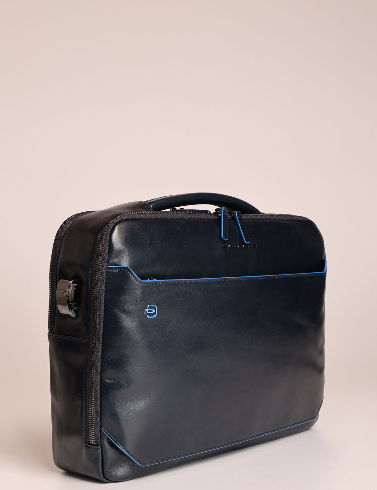 Borsa da lavoro Piquadro Blu Square porta pc 15.6"