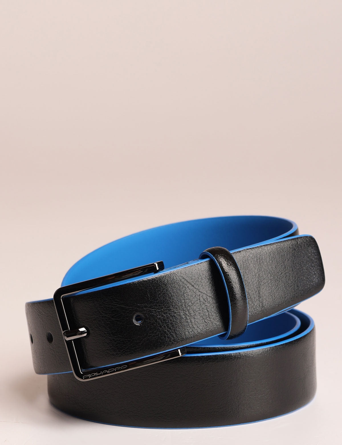 Cintura Piquadro Blue Square con fibbia squadrata
