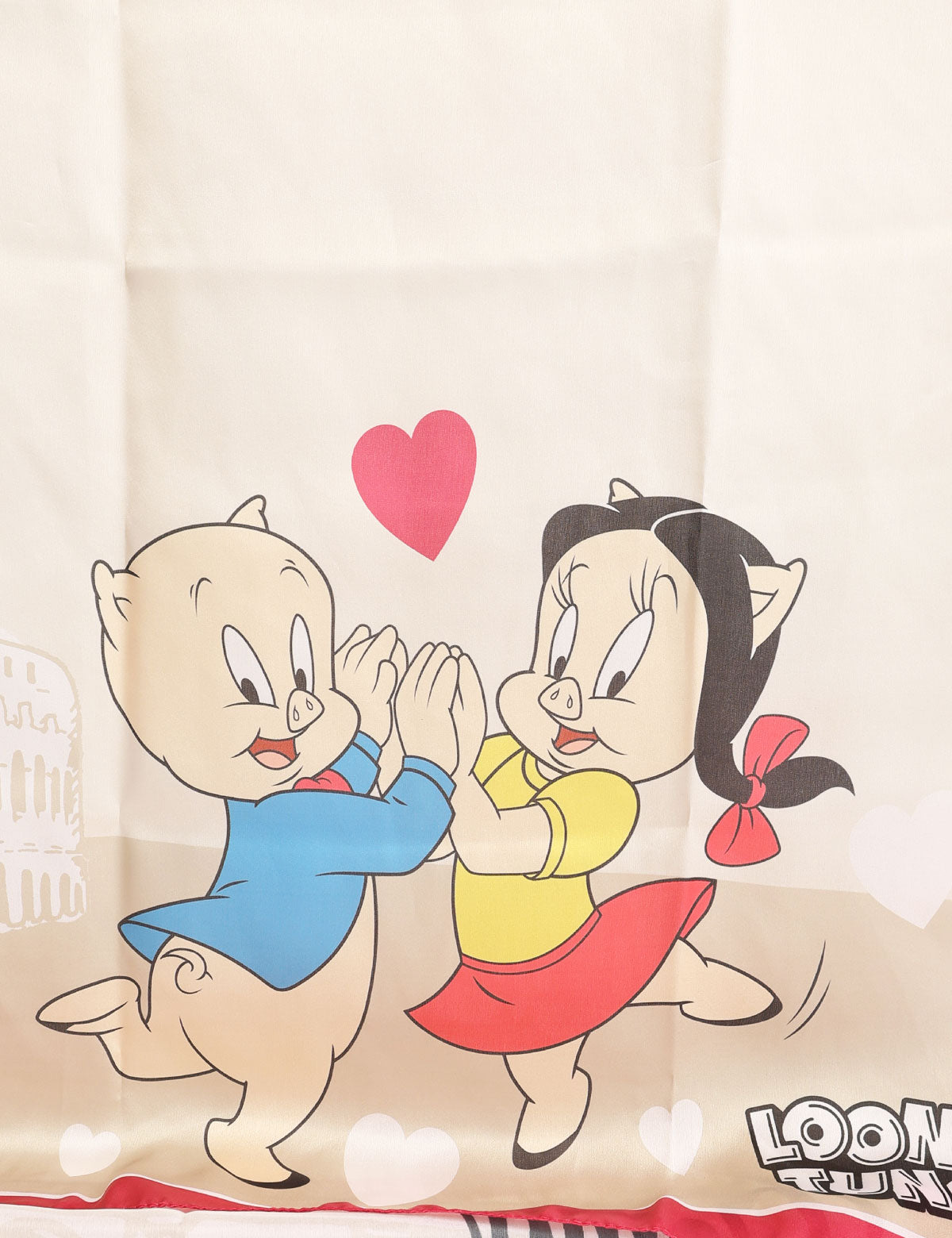 Foulard Braccialini Looney Tunes Porky Pig