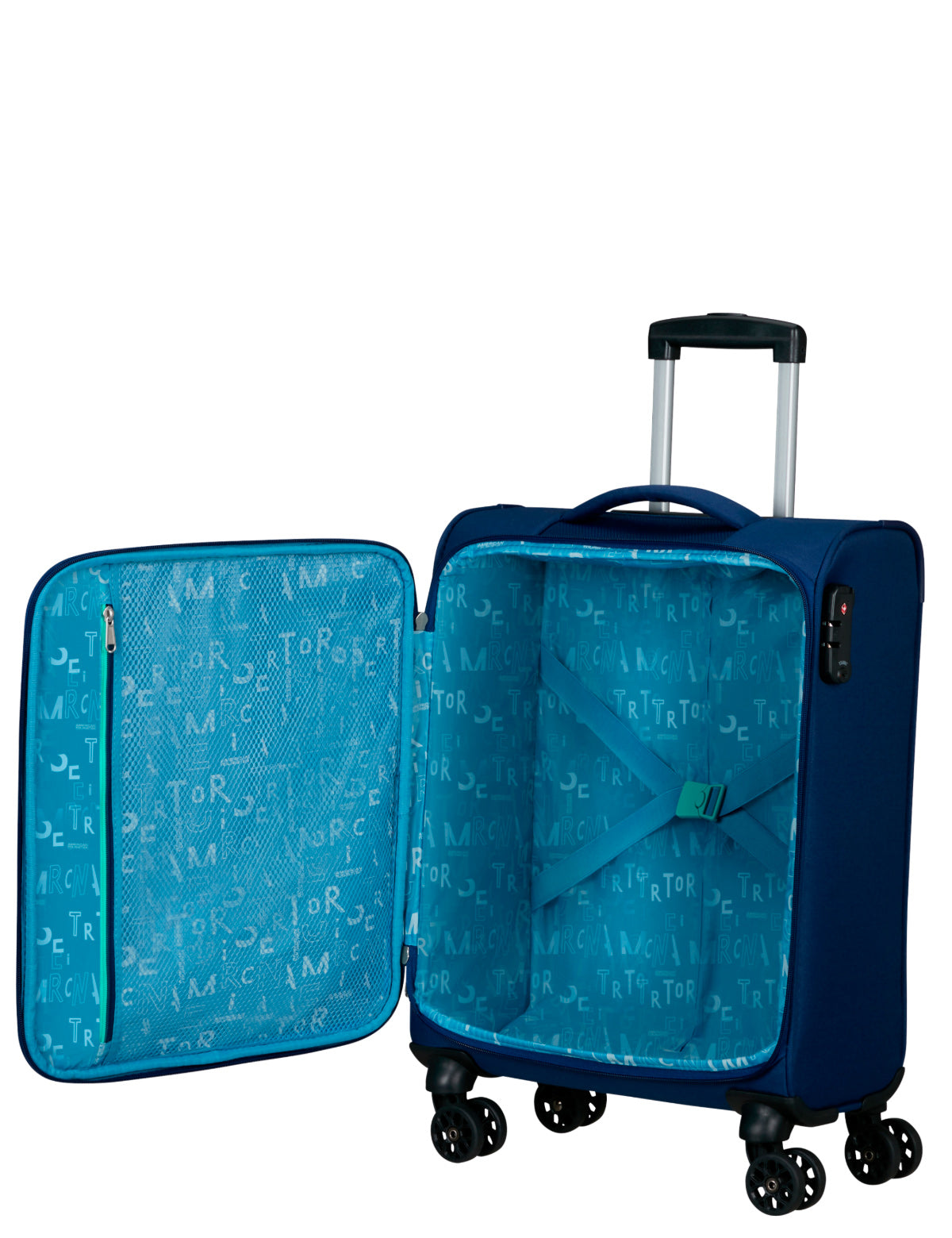 Bagaglio a mano American Tourister Sea Seeker 4 ruote misura S