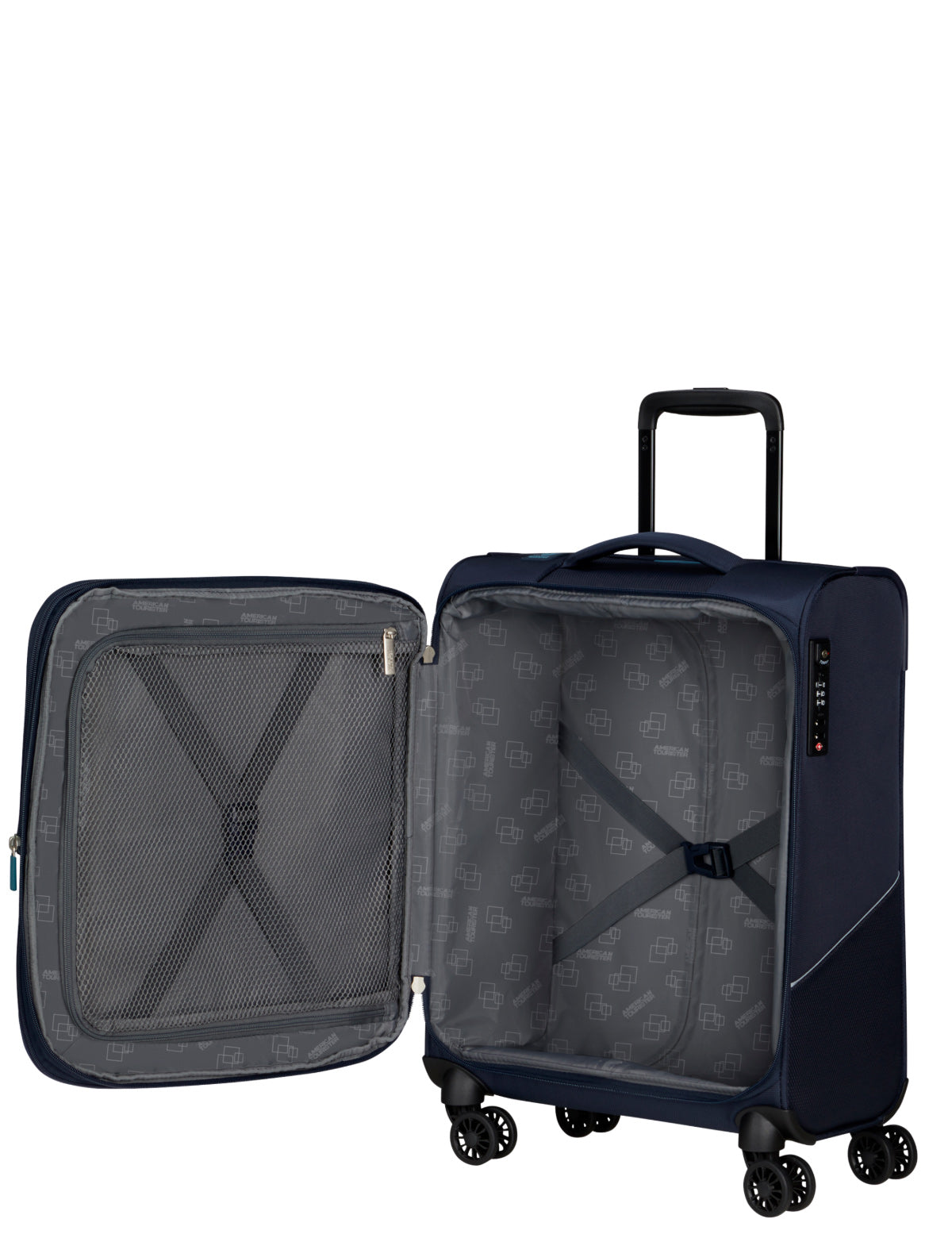 Bagaglio a mano American Tourister Summerride 4 ruote exp. misura S