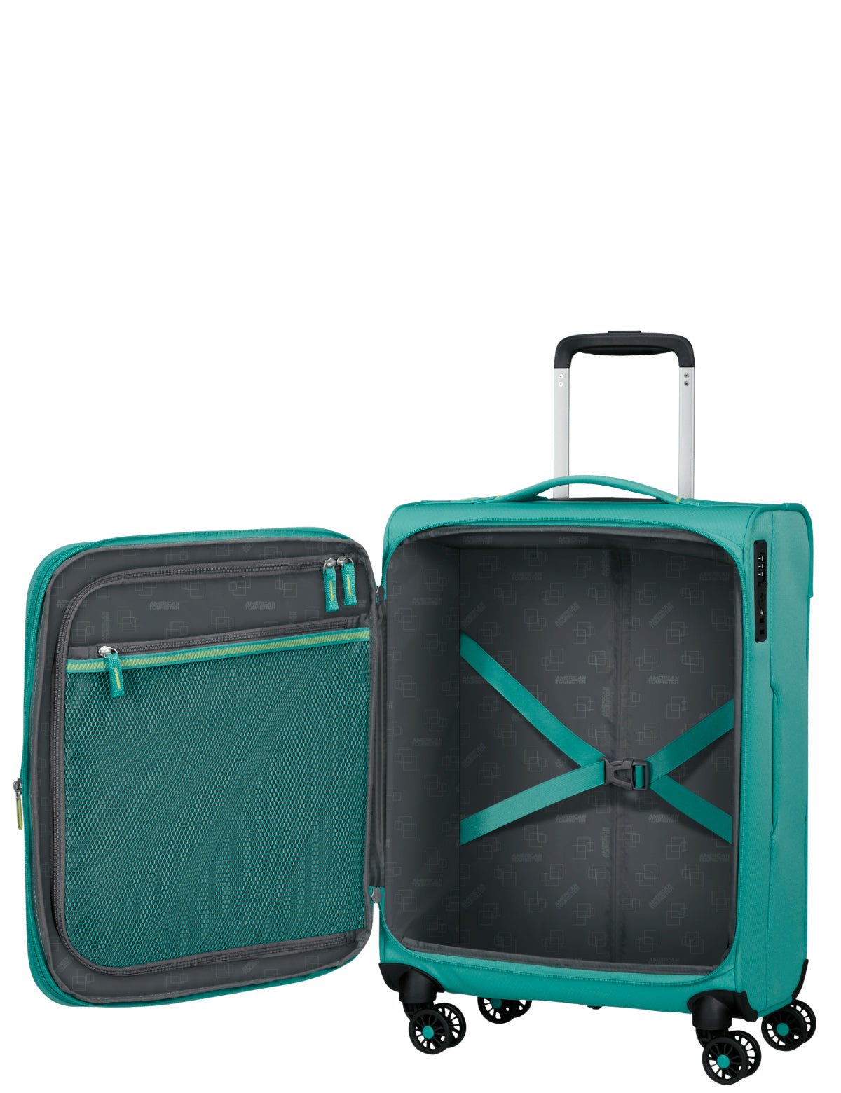 Bagaglio a mano American Tourister Aerospin exp 4 ruote misura S