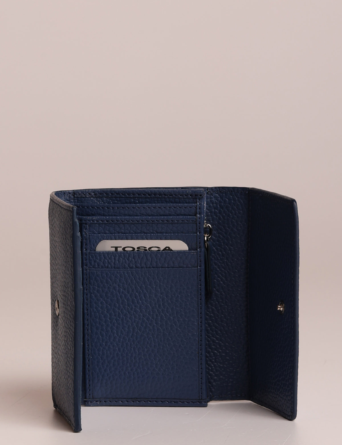 Portafoglio Tosca Blu Wallets medio con patta