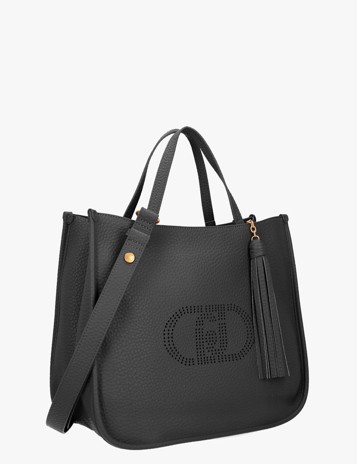 Borsa a mano Liu Jo Ama con logo traforato