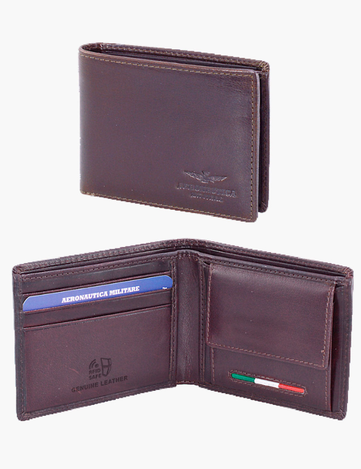 Aeronautica Militare Target Wallet with Coin Purse