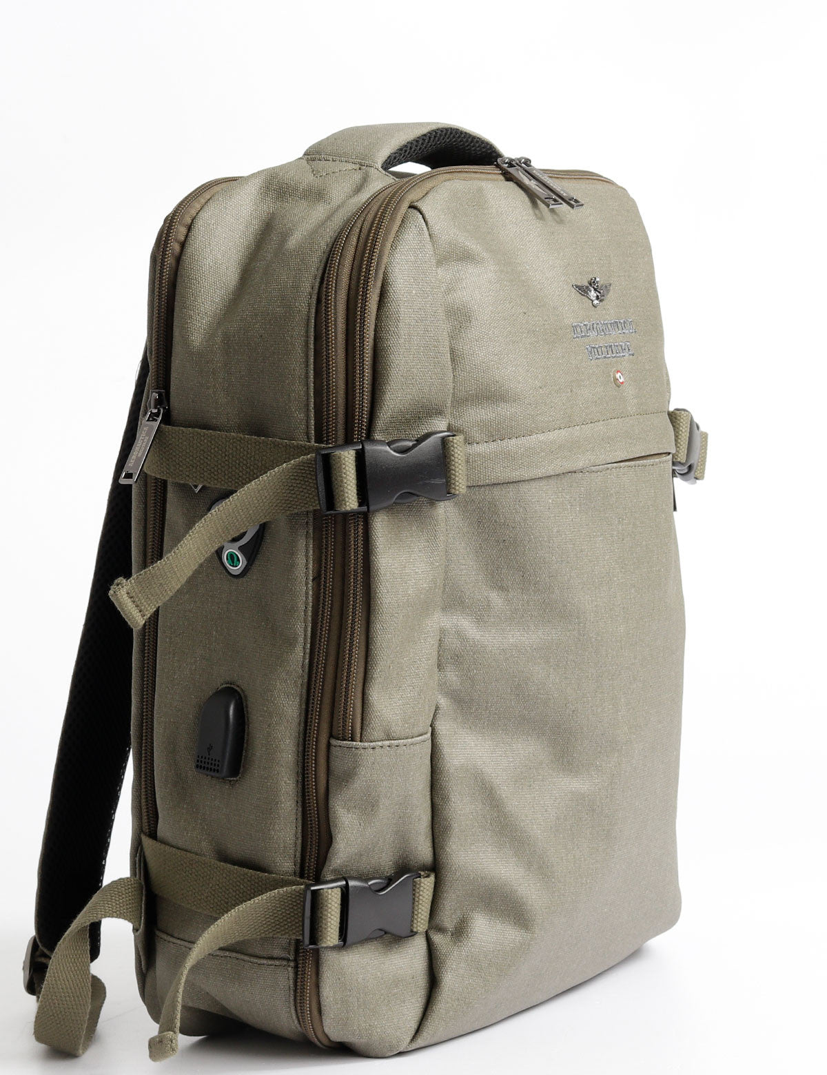 Aeronautica Militare City erweiterbarer Laptop-Rucksack