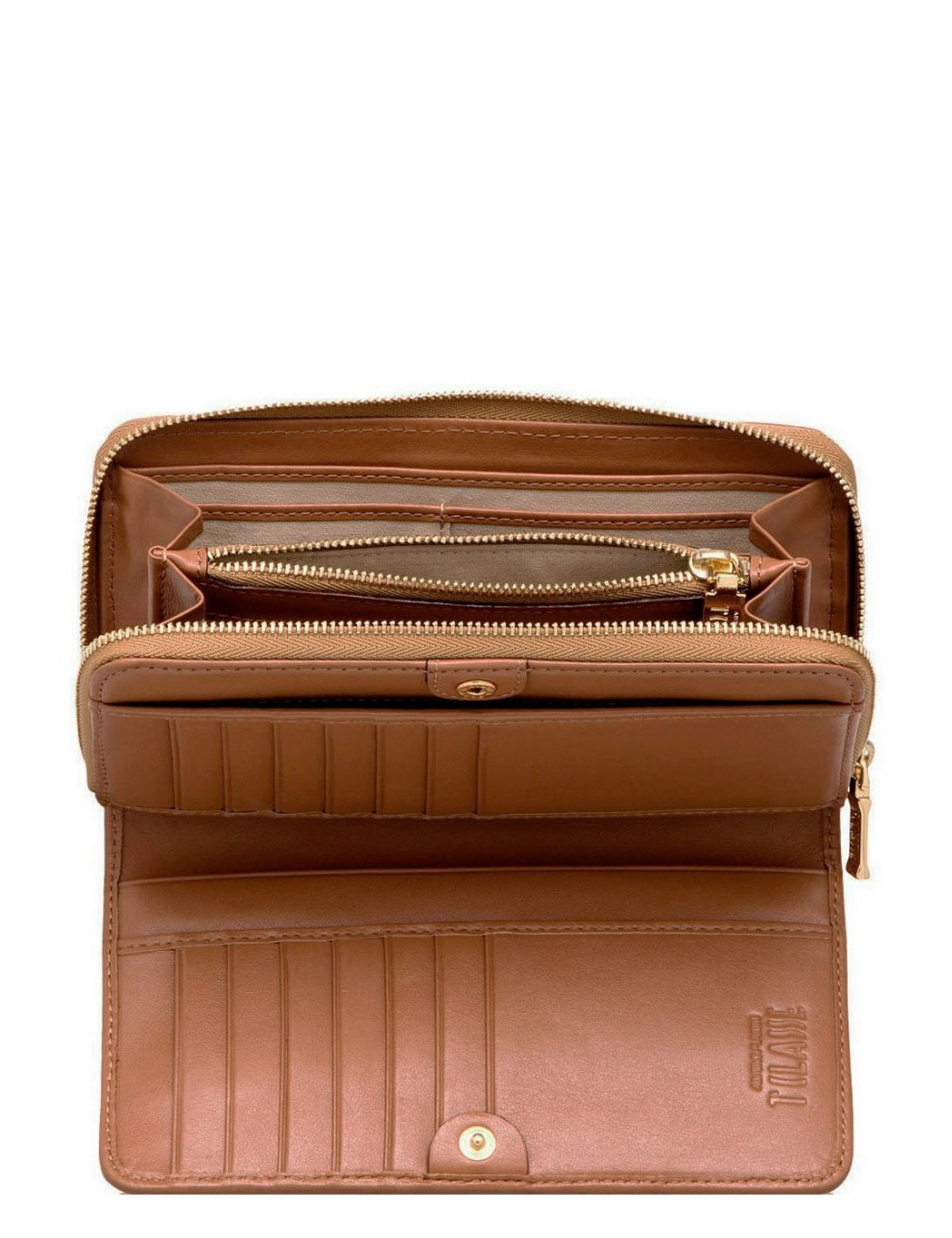 Alviero Martini Prima Classe Geo Classic Geldbörse mit Vordertasche