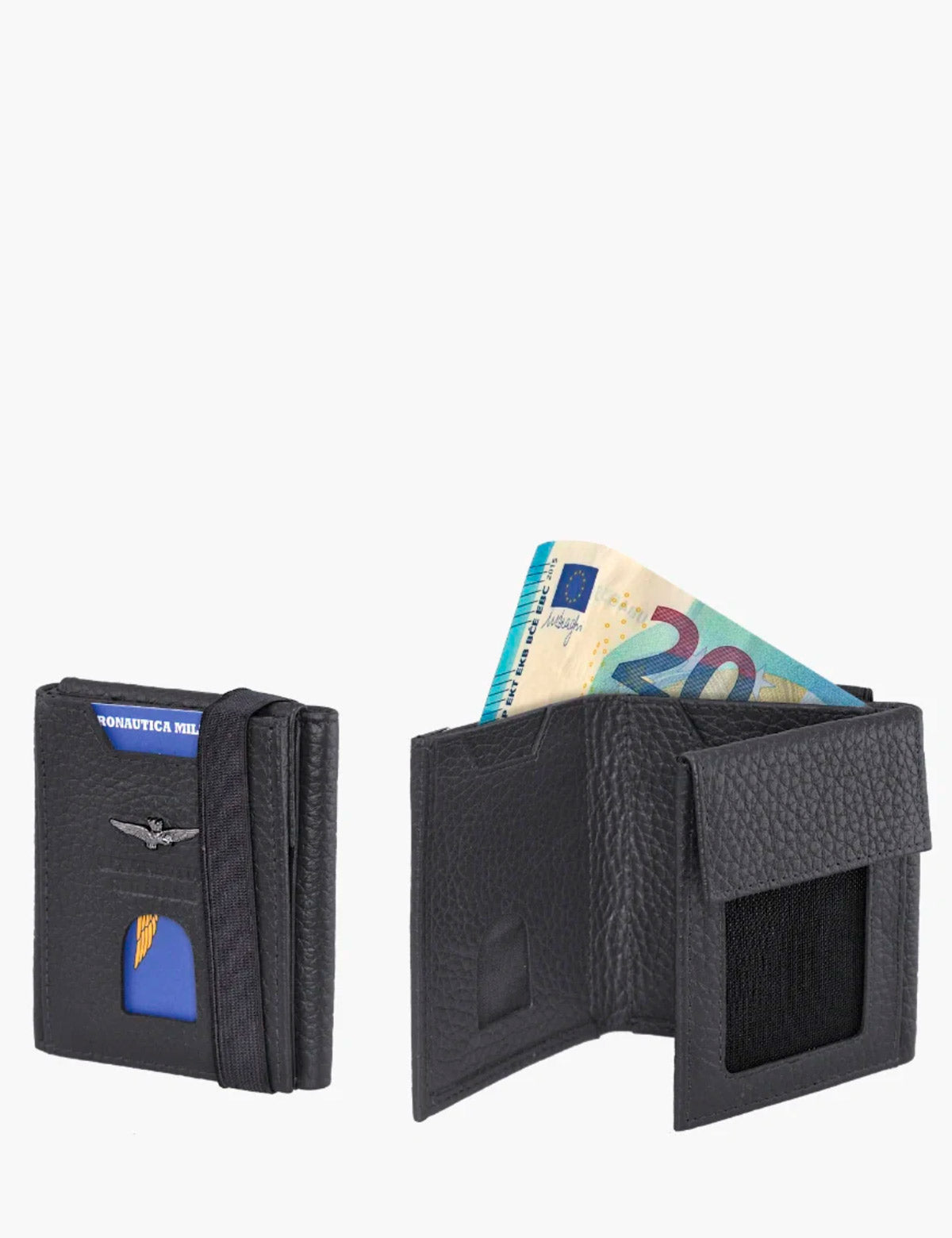 Aeronautica Militare Soft Pocket Wallet with Credit Card Holder