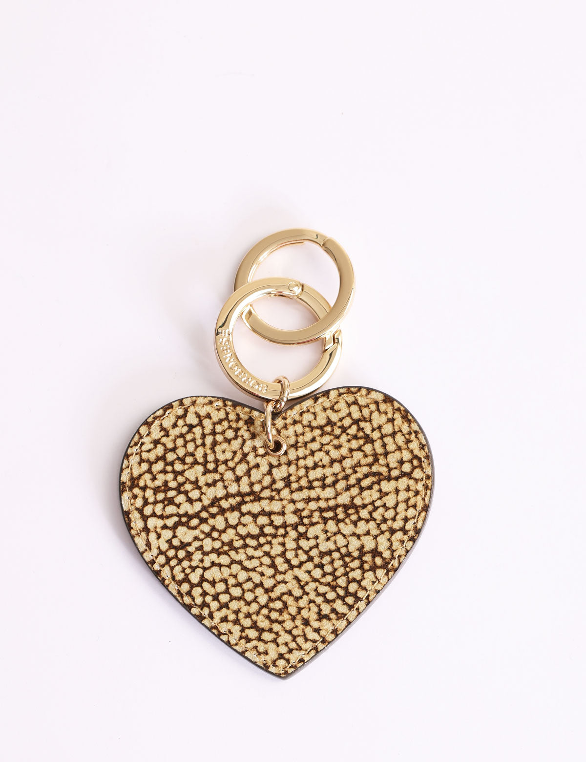 Borbonese Heart Keychain