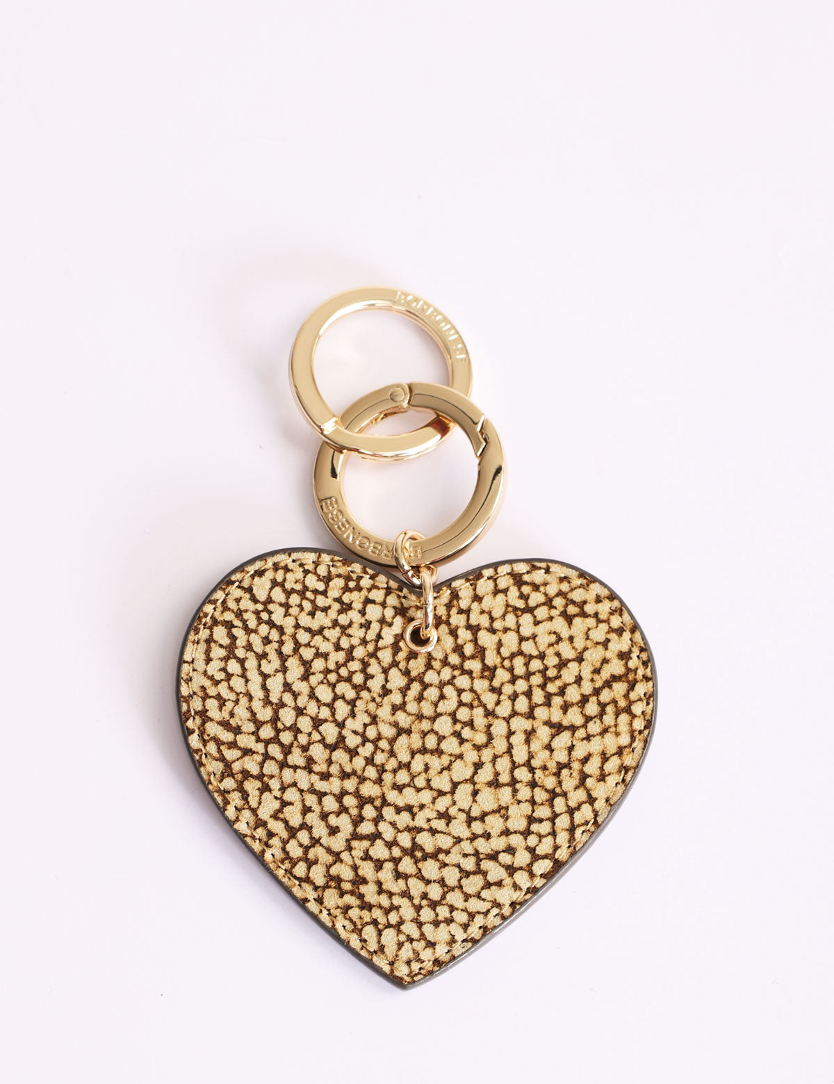 Borbonese Heart Keychain