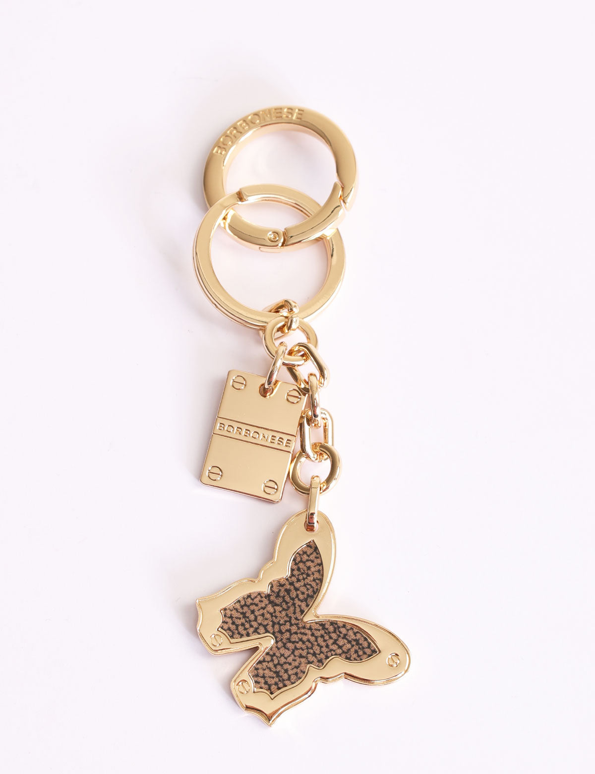 Borbonese Butterfly Keychain OP Print