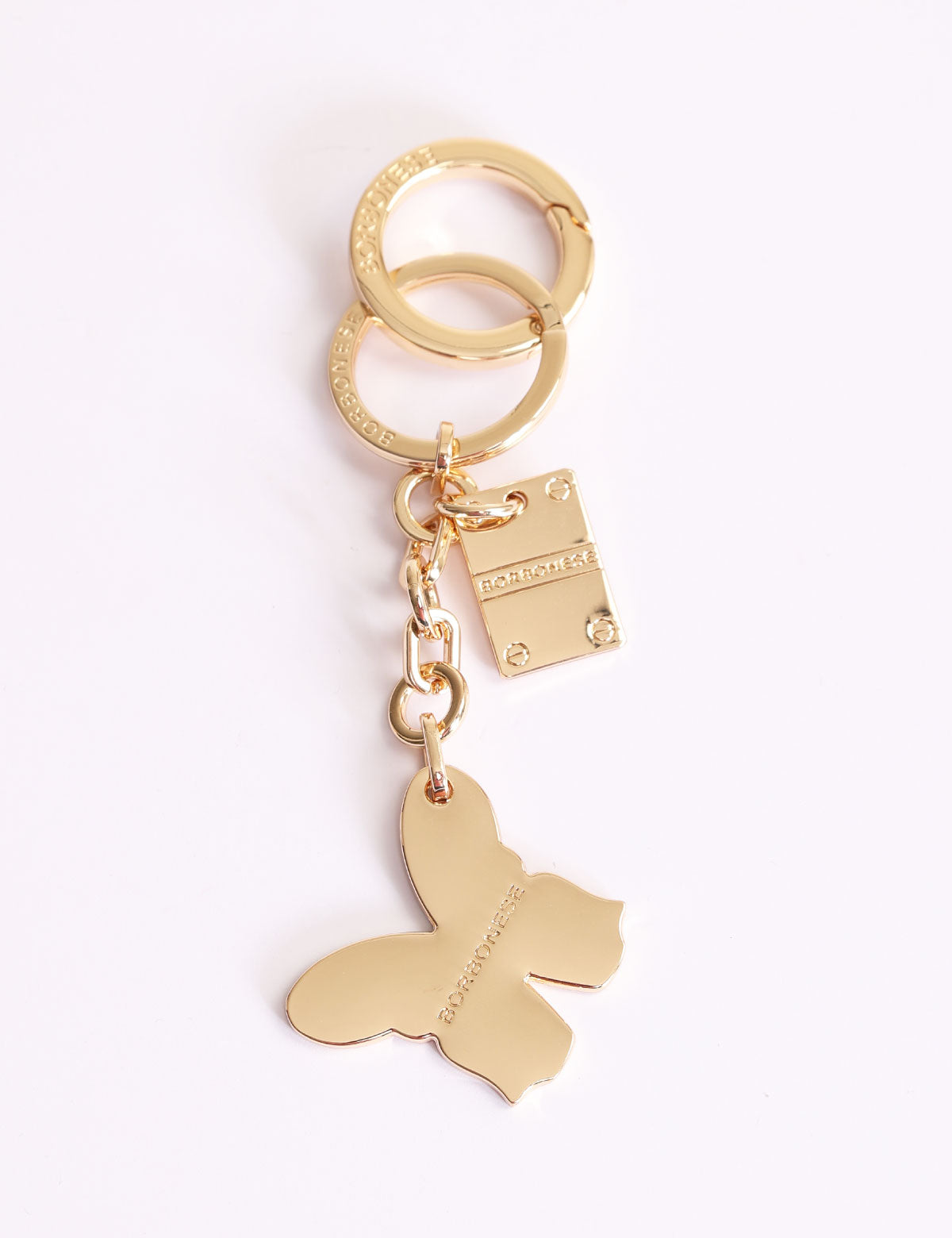 Borbonese Butterfly Keychain OP Print