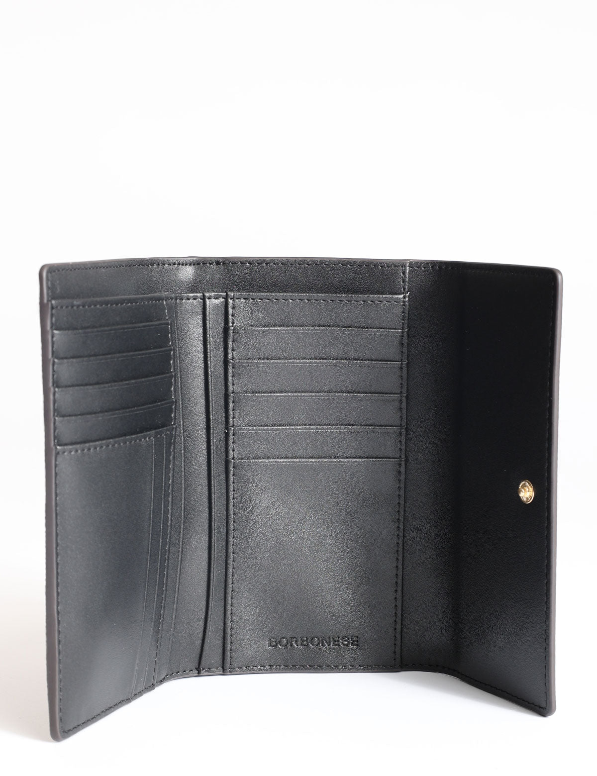 Borbonese Vite wallet with external coin purse