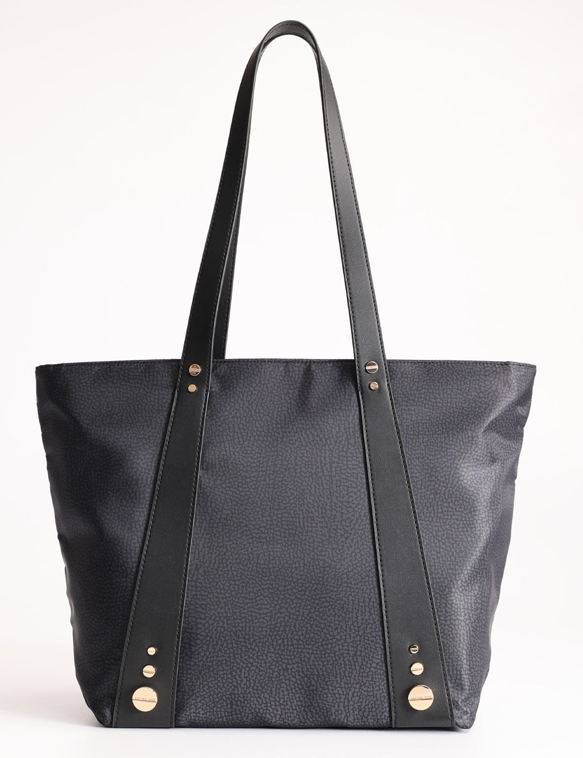 Shopping bag Borbonese nylon e pelle